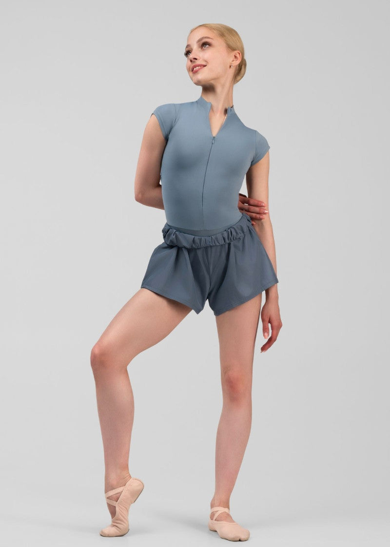 Pantalón Corto Efecto Sauna Ancho