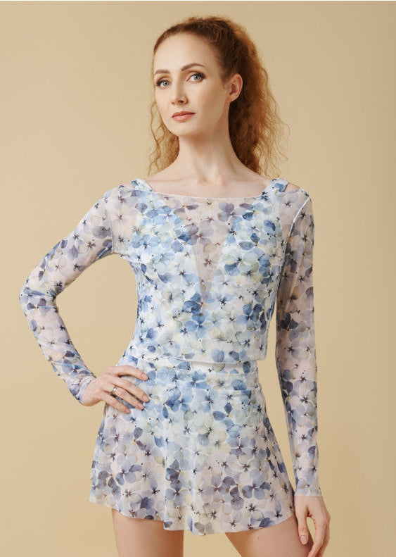 MIRALI ENDLESS SUMMER Mesh Ballet & Dance Top