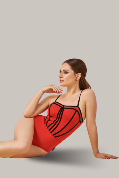 SIMONE Corset-Inspired Ballet & Dance Leotard