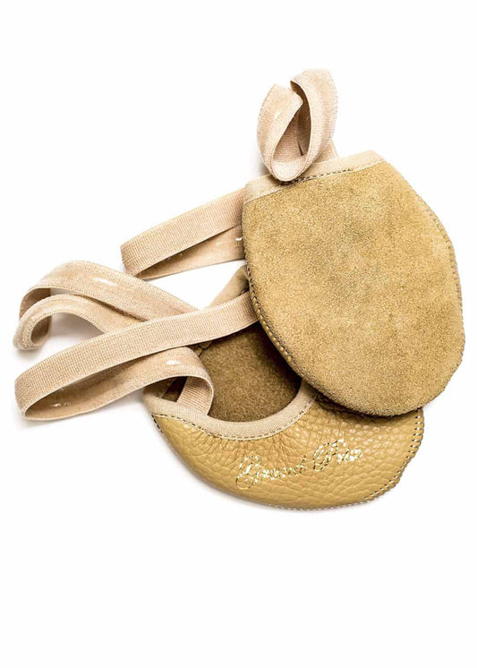 ANNA genuine leather rhythmic gymnastics half shoes