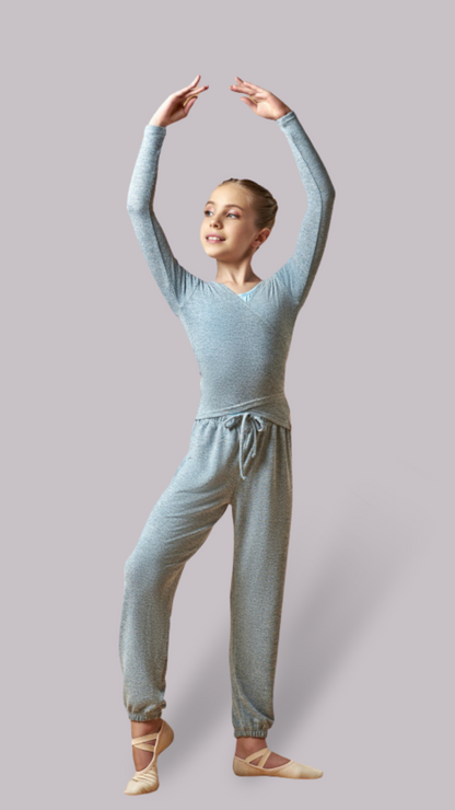 BARBARA JUNIOR warm-up pants in blue