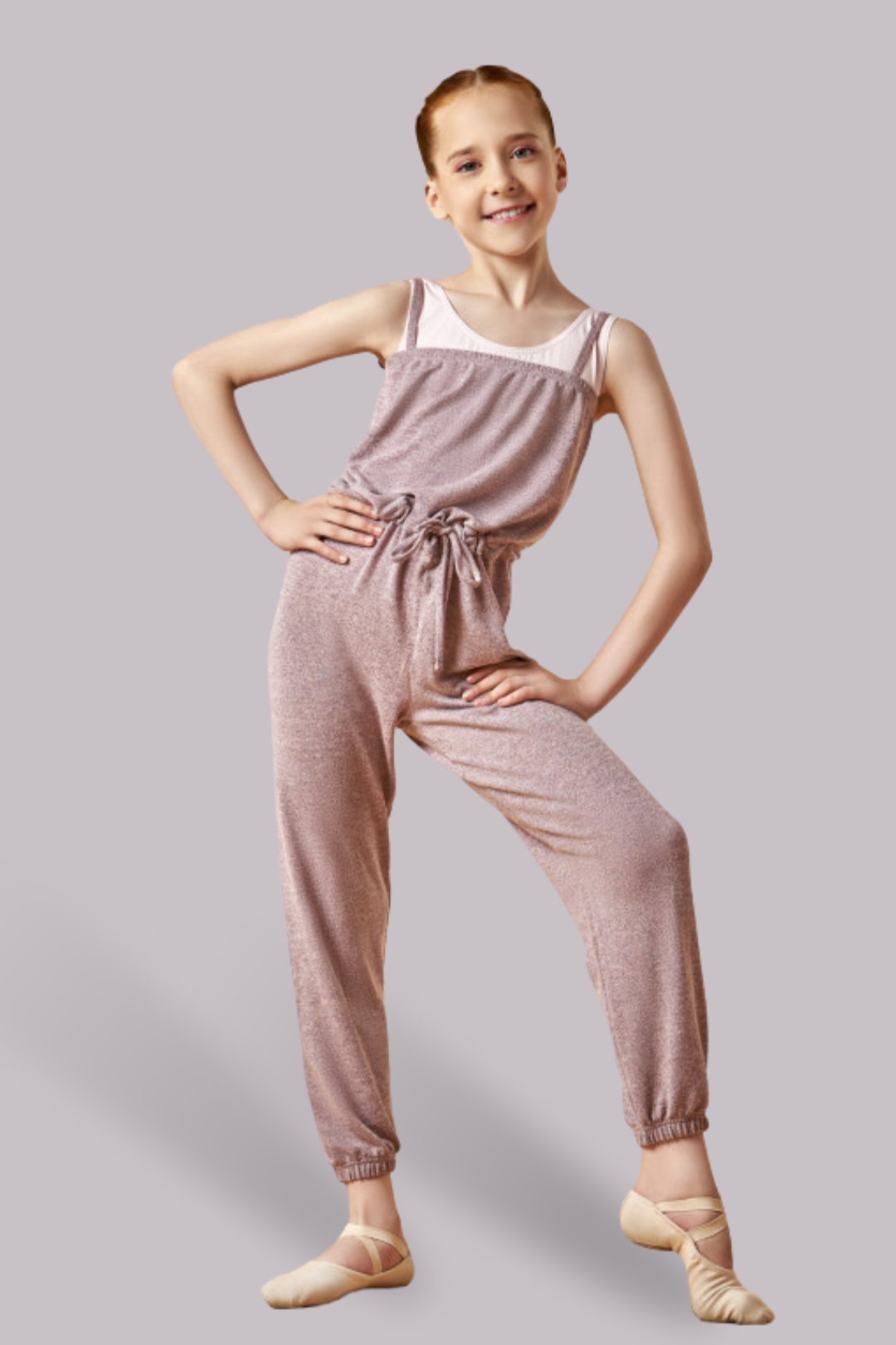 BECK JUNIOR children’s dance unitard in pink