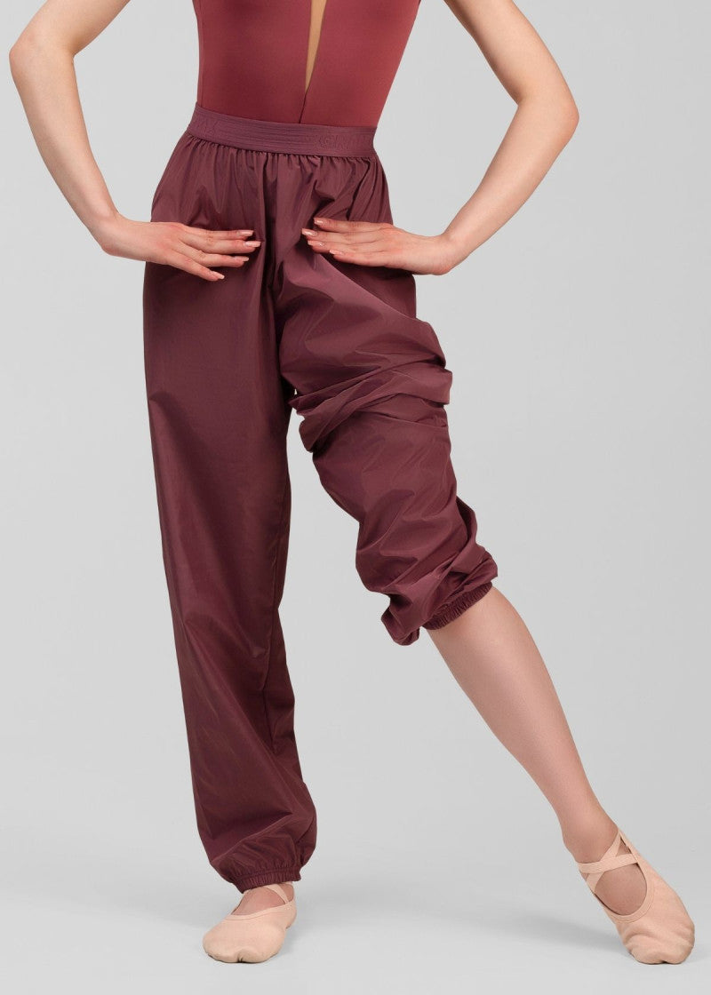 Ballet and dance warm-up pants with sauna effect