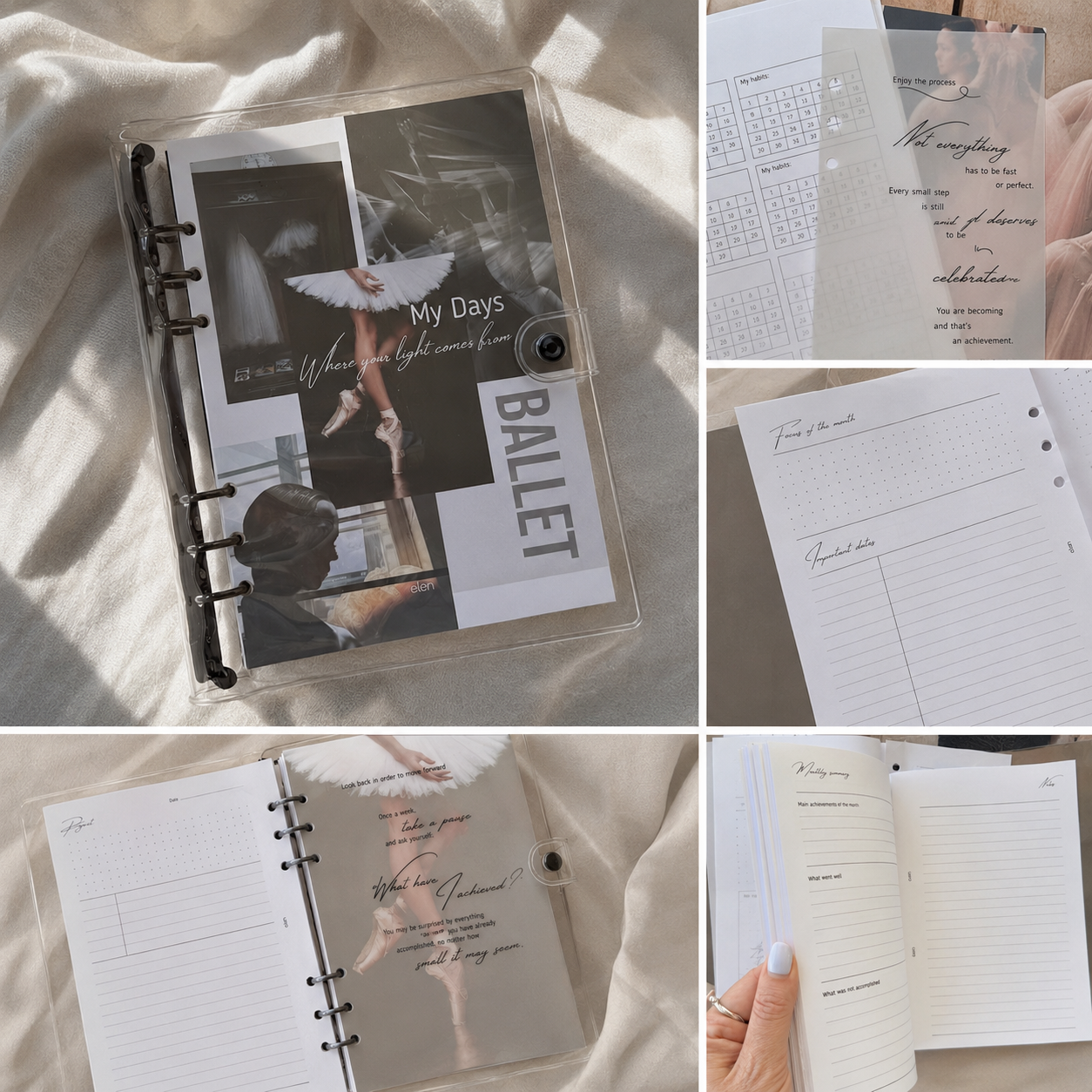 Author Ballet Notebook