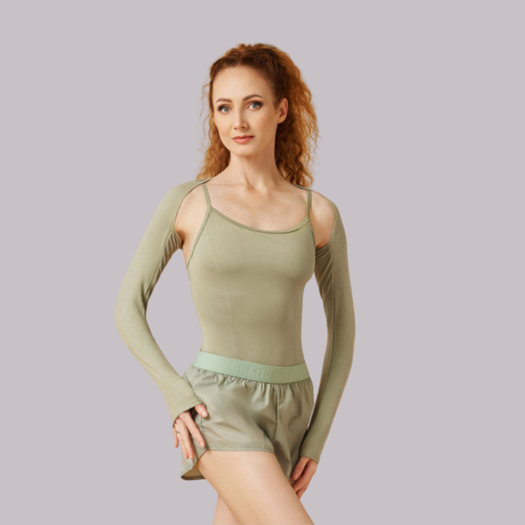 INESSE ballet and dance warm-up bolero front view