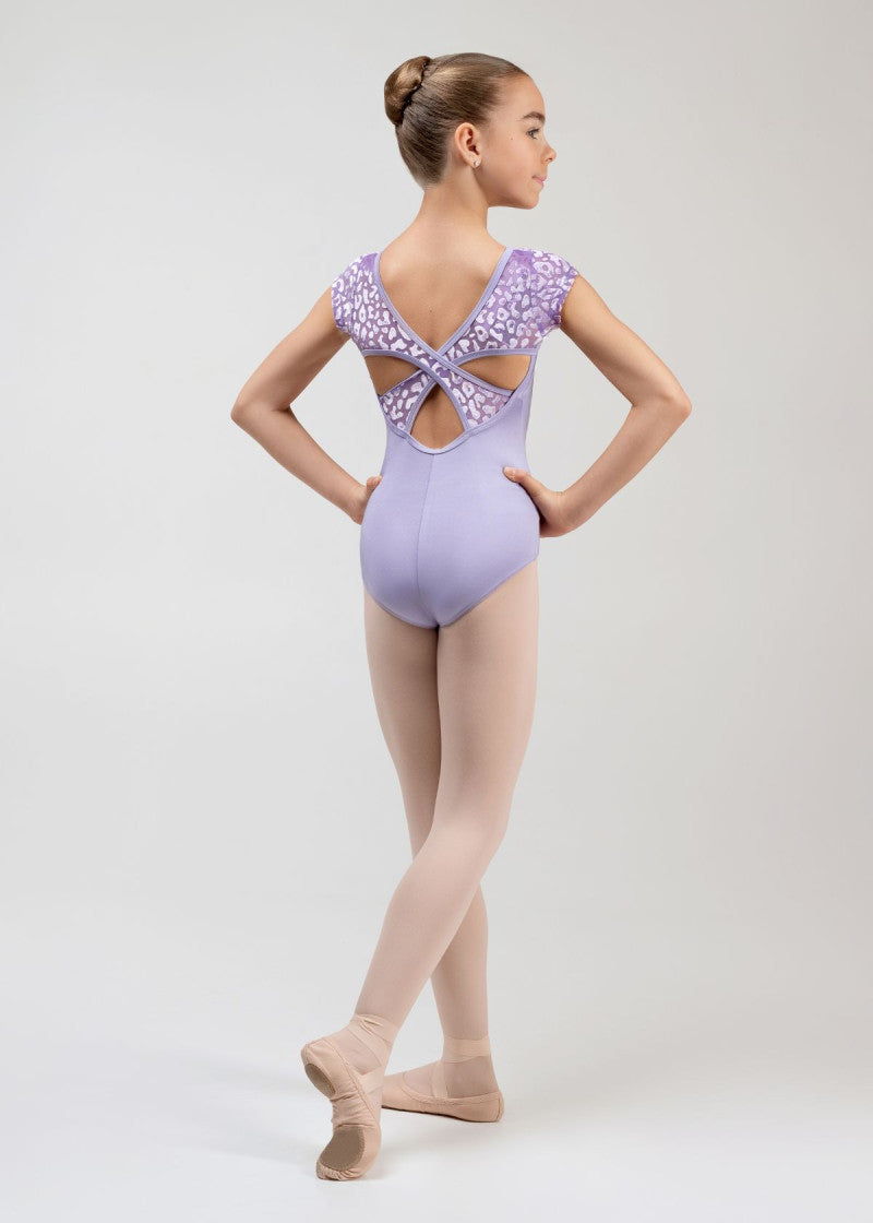 KIKI kids' short sleeve ballet and dance leotard