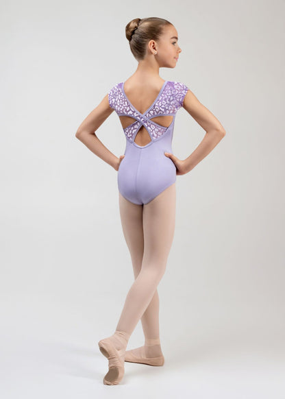 KIKI kids' short sleeve ballet and dance leotard