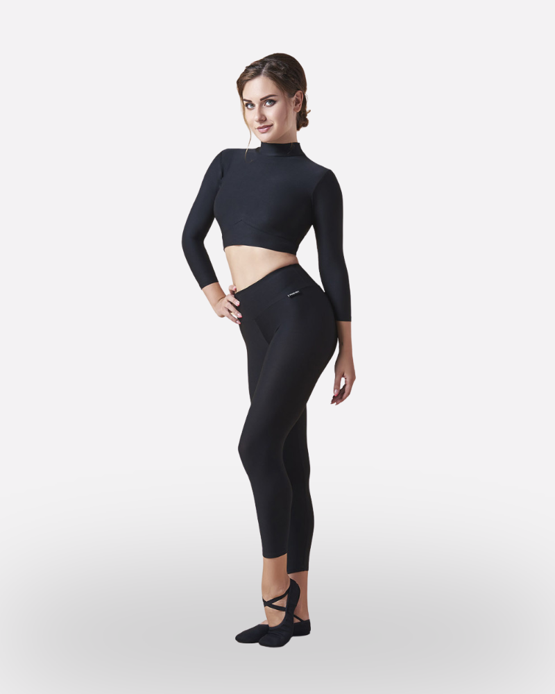 LESLIE high-waisted leggings back view