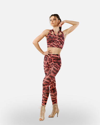 LUMI high-waisted leggings for Latin dance