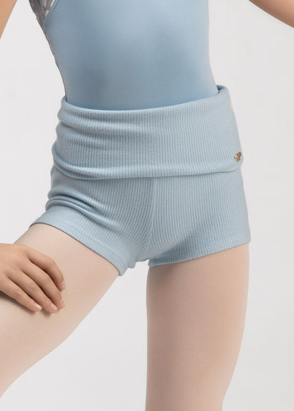 MILLIE JUNIOR warm-up shorts for girls' ballet and dance