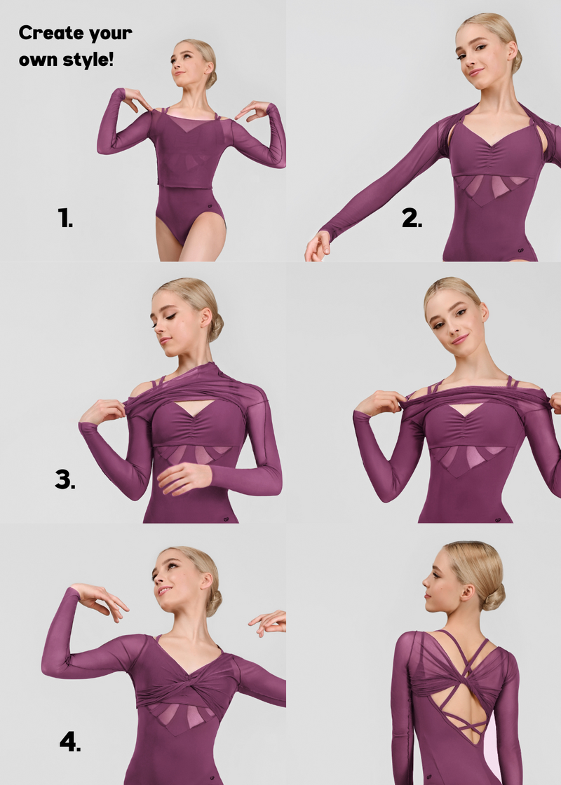 MIRALI Mesh Top Ballet & Dance