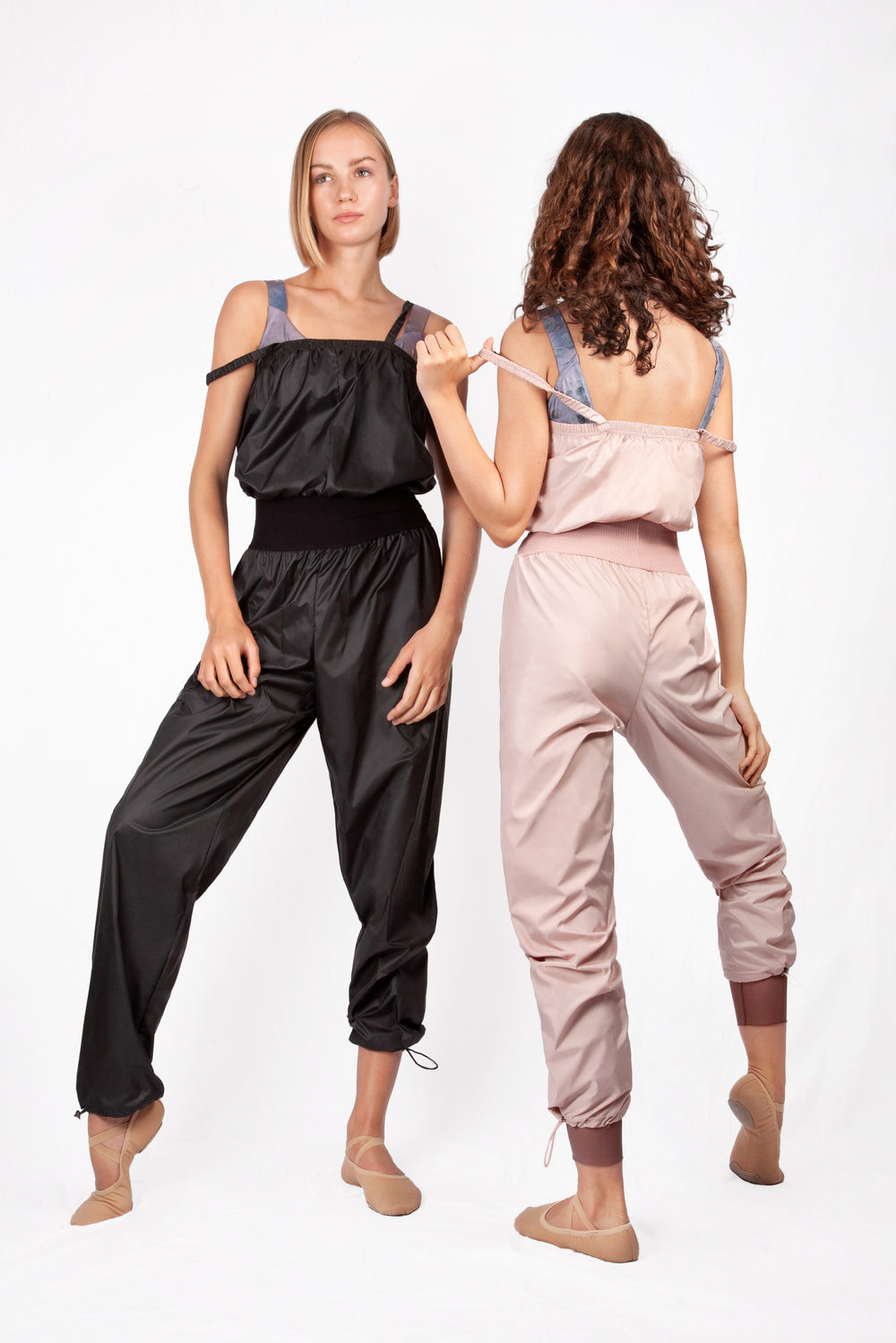 MOMENTUM Sauna Effect Ballet & Dance Unitard front view
