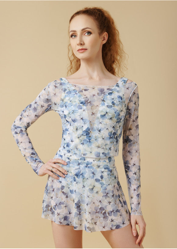 OLSEN ballet skirt with dance leotard