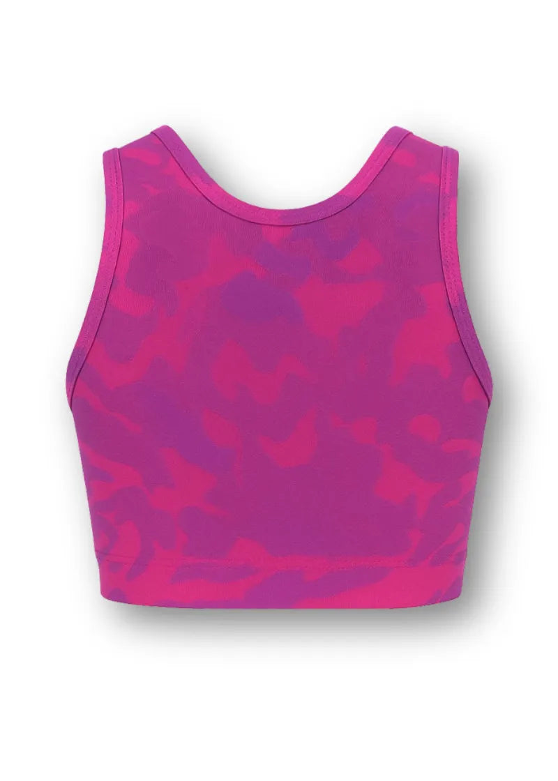 PATTI rhythmic gymnastics top back view