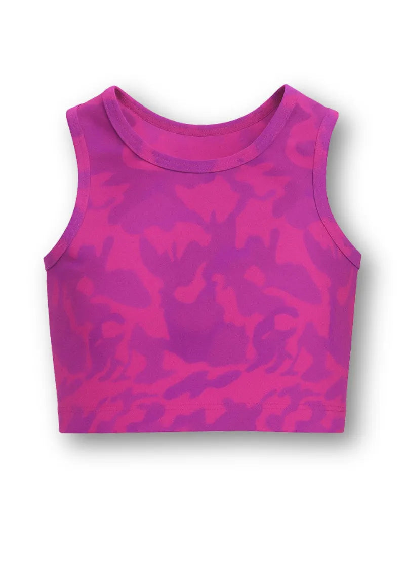 PATTI rhythmic gymnastics top front view