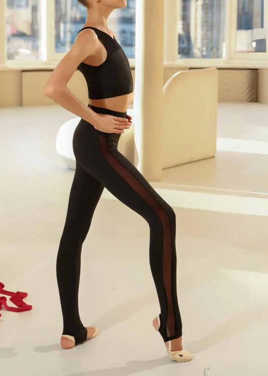 RACE stirrup leggings for rhythmic gymnastics