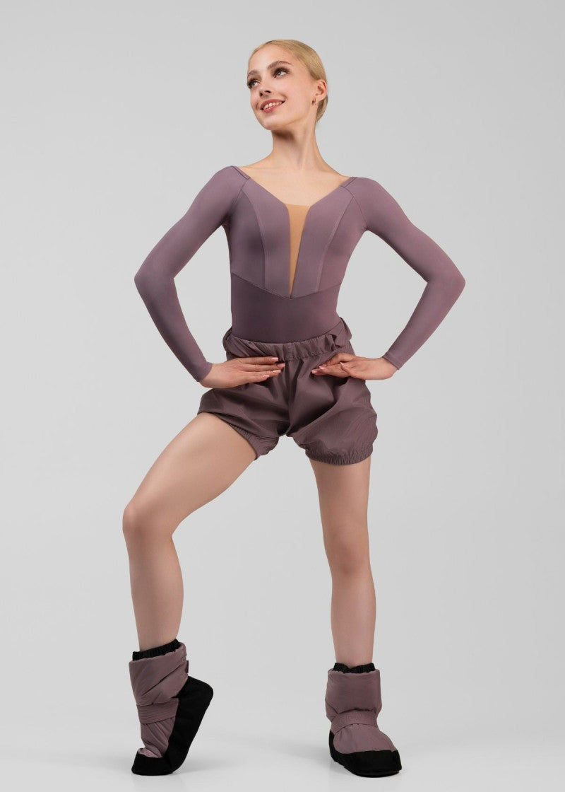 Sauna Effect Ballet & Dance Shorts for dance warm-up
