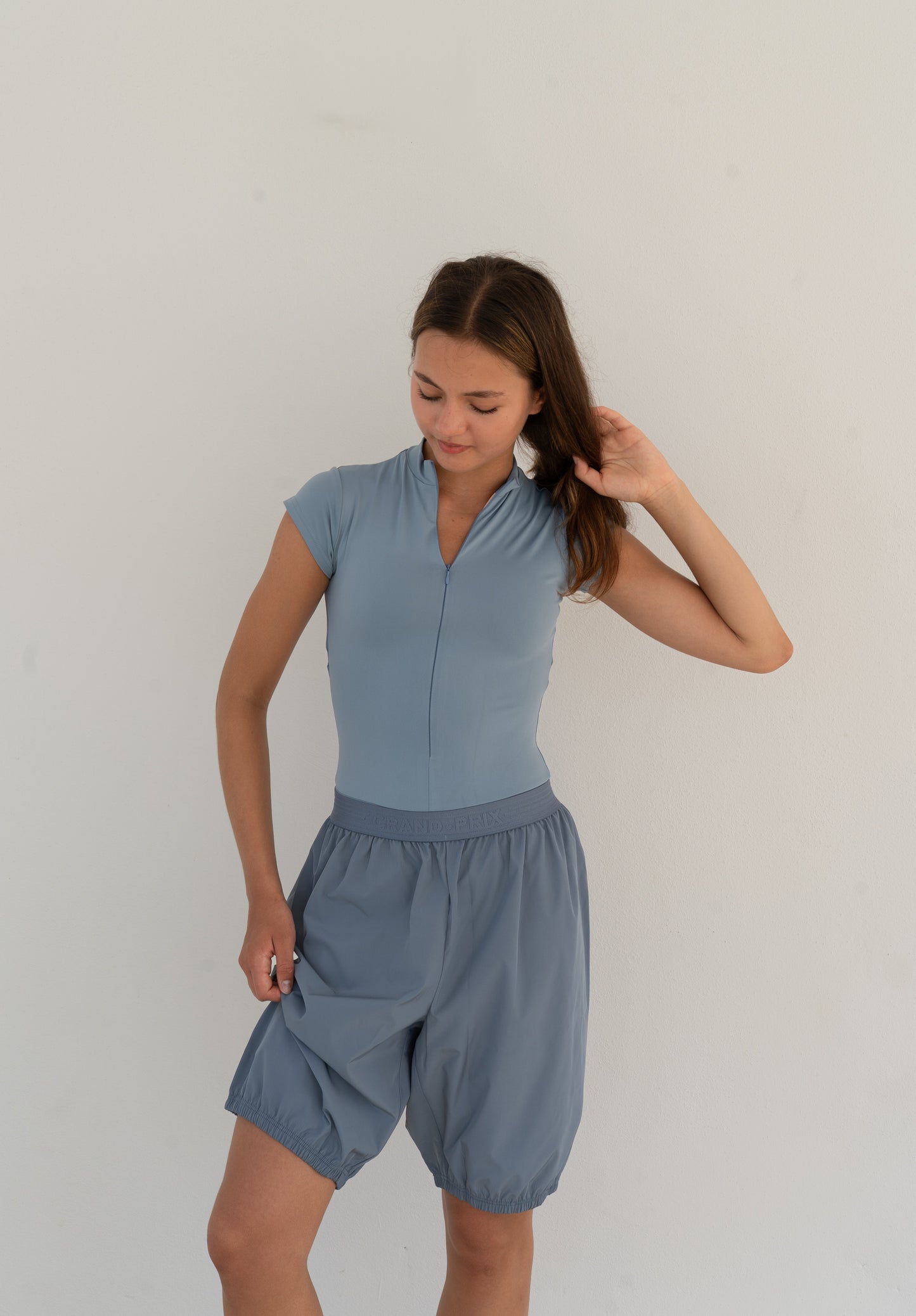 Sauna Effect Ballet & Dance Shorts front view