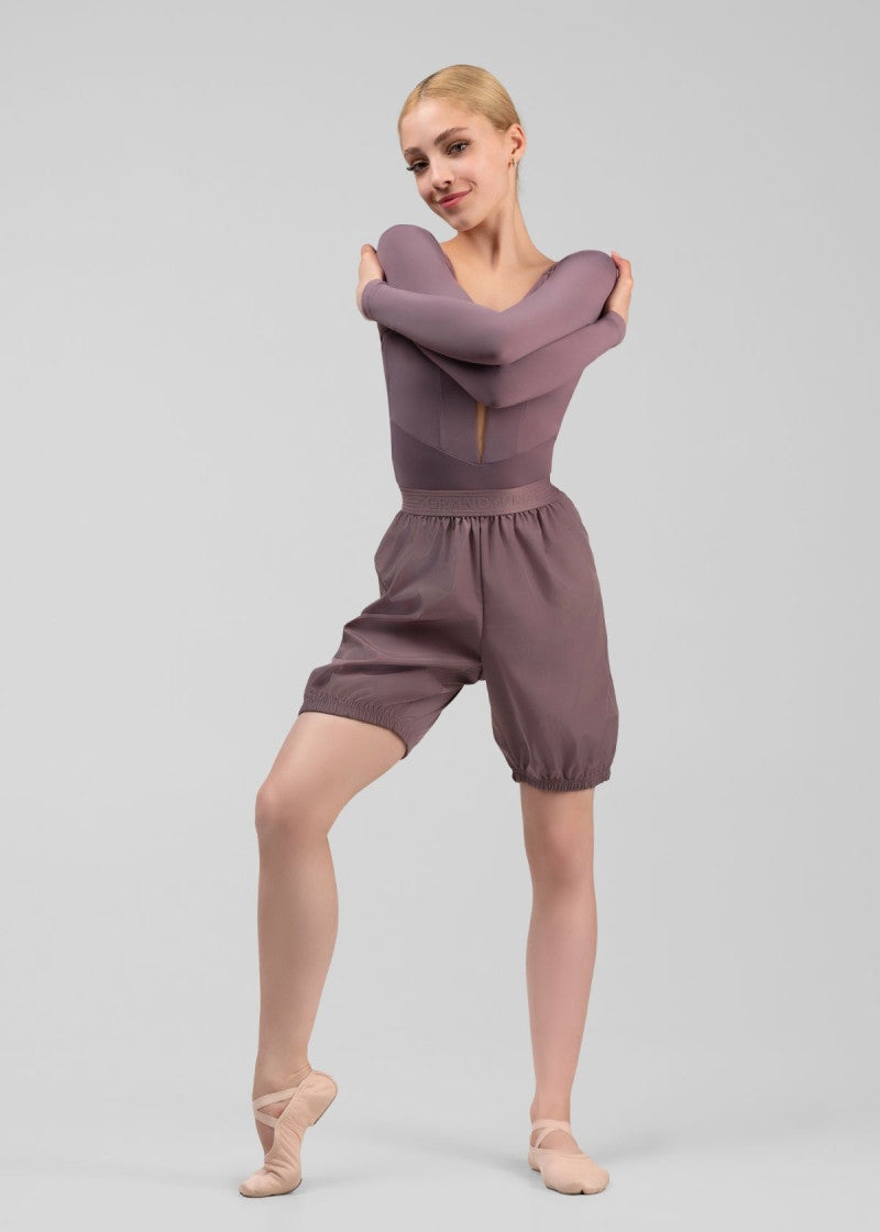 Sauna Effect Ballet & Dance Shorts worn by dancer