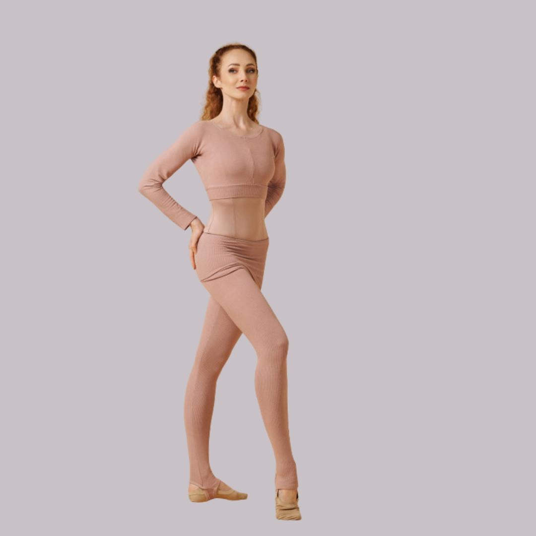 VANESSA Warm-Up Ballet & Dance Top front view