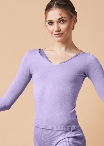 WANDA Long Sleeve Warm-Up Sweater for dancers
