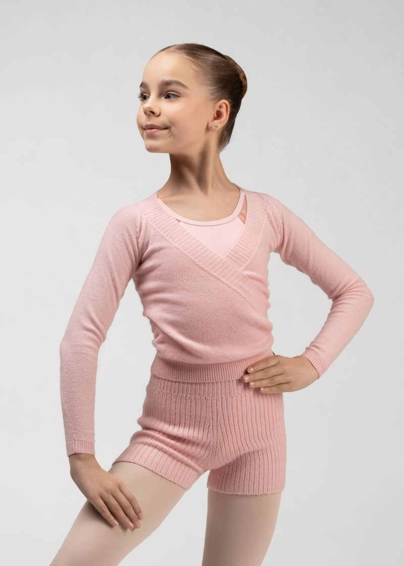 WHOOPI JUNIOR Warm-Up Ballet & Dance Shorts pink