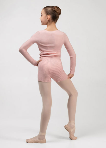 WHOOPI JUNIOR Warm-Up Ballet & Dance Shorts pink
