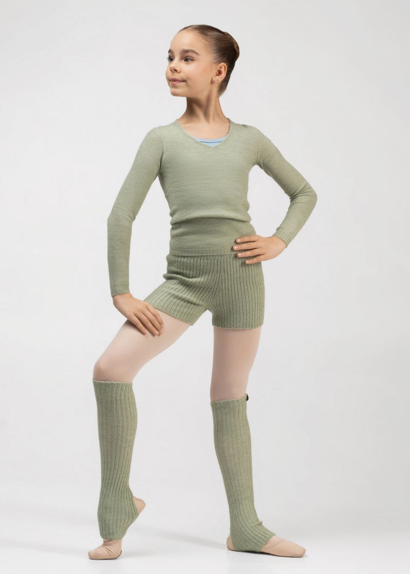 WHOOPI JUNIOR girls dance shorts in green