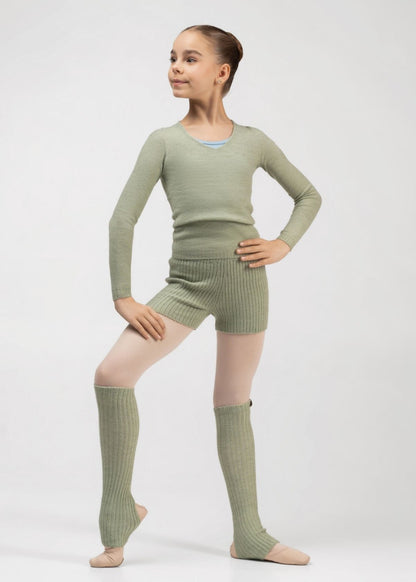 WHOOPI JUNIOR girls dance shorts in green