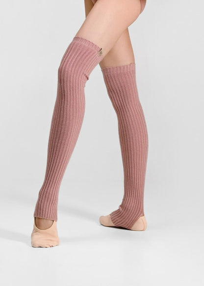 WINDI dance leg warmers in pink