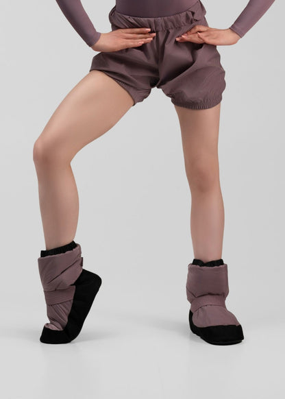 Warm Up Ballet, Dance & Gymnastics Booties – Front View