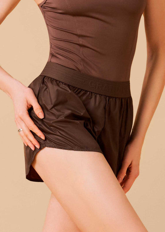 WIDE Sauna Effect Ballet & Dance Shorts detail