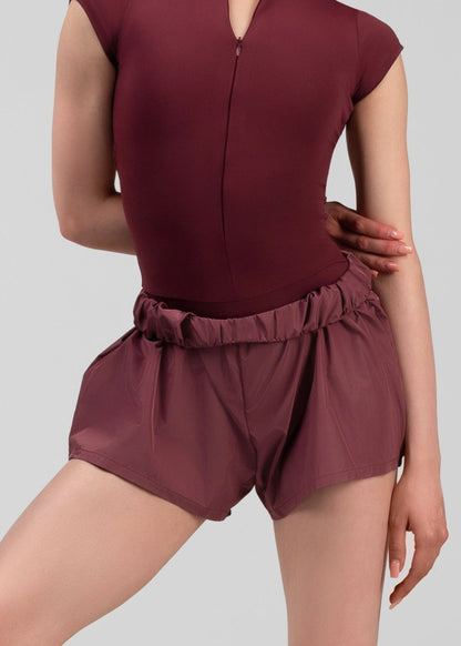 Pantalón Corto Efecto Sauna Ancho
