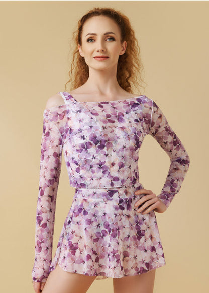 MIRALI ENDLESS SUMMER Mesh Ballet & Dance Top